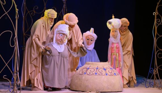 Кукольный спектакль «Волшебная лампа Аладдина»