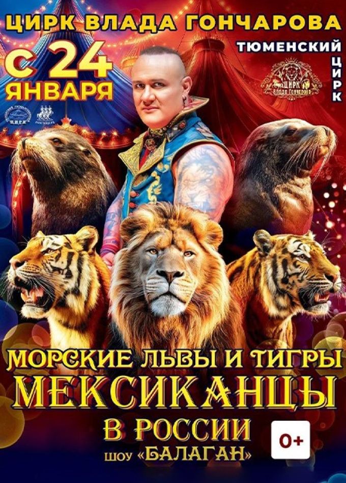 Цирк Влада Гончарова. Шоу «Балаган»