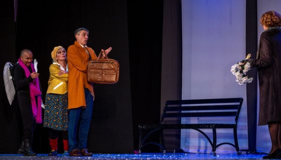 Спектакль «Когда ангелы шутят»